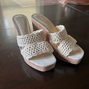 Jessica Simpson wedge heels